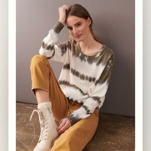 Anthropologie Tie Dye Sunsetter Sweater NWT